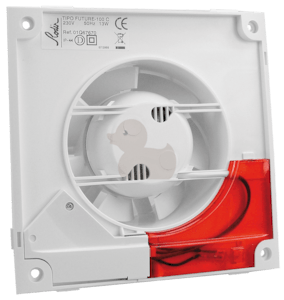 Haco Ventilátor stěnový bílý AVBASIC100S