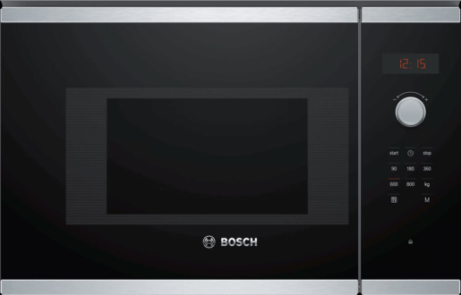 Vestavná mikrovlnná trouba Bosch černá BFL523MS0
