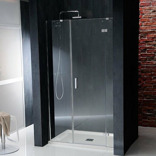 Sprchové dveře 160x200 cm Polysan VITRA chrom lesklý BN4315R