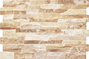Obklad Geotiles Brick terra 34x50 cm reliéfní BRICKTE