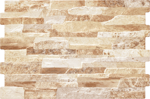 Obklad Geotiles Brick terra 34x50 cm reliéfní BRICKTE