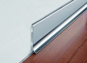 Soklová lišta Progress Profile nerez leštěná silver, délka 200 cm, výška 6 cm, BTAC60