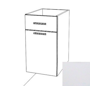 Kuchyňská skříňka zásuvková spodní Naturel Gia 40x72 cm bílá mat BZ14072BM