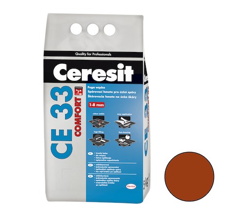 Spárovací hmota Ceresit hnědá 5 kg CG2A CE33549