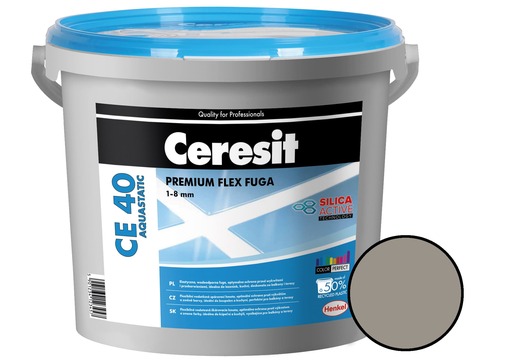 Spárovací hmota Ceresit CE 40 cementově šedá 2 kg CG2WA CE40212