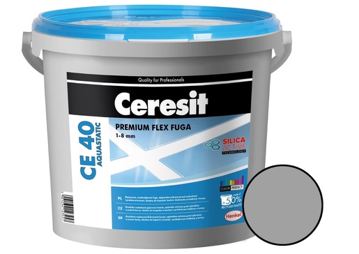 Spárovací hmota Ceresit šedá 5 kg CE405107