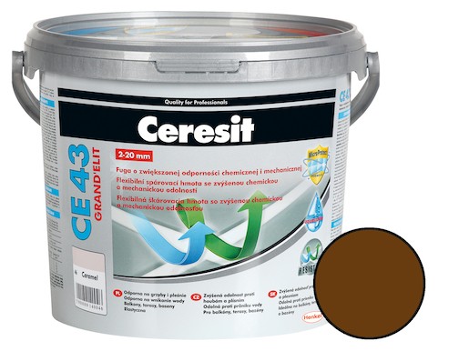 Spárovací hmota Ceresit CE 43 chocolate 5 kg CG2WA CE43558