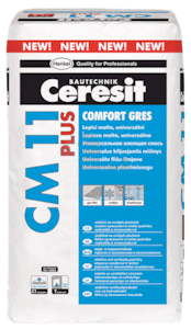 Lepidlo Ceresit CM 11 Plus šedá 25 kg C1T CM11P25