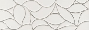 Dekor Dom Comfort G white design platinum 33x100 cm mat DCOG10DD