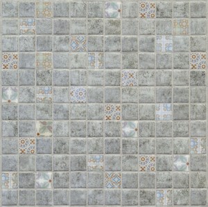 Skleněná mozaika Mosavit Concrete decor 30x30 cm mat DCONCRETE