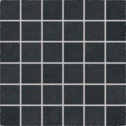 Mozaika Rako Trend černá 30x30 cm, mat, rektifikovaná DDM06685.1