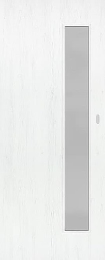 Interiérové dveře Naturel Deca posuvné 70 cm borovice bílá posuvné DECA10BB70PO