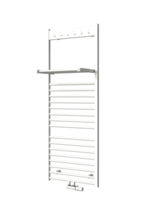 Radiátor ISAN Flexi s háčky 95,5x60 cm bílá  DFLH09550600