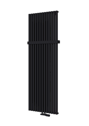 Radiátor pro ústřední vytápění ISAN Octava 150x46,2 cm černá DOCT15000462CSM