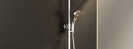 Sprchový systém Ravak DS090.00 bez baterie stříbrná X07P232