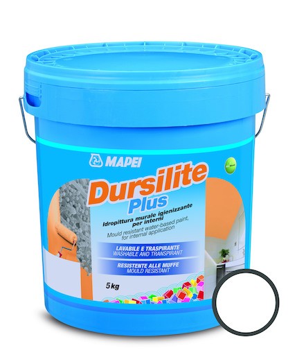 Interiérová barva Mapei Dursilite Plus bílá 5 kg DURSILITEPLUS5