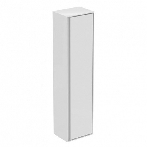 Koupelnová skříňka vysoká Ideal Standard Connect Air 40x30x160 cm šedý dub/bílá mat E0832PS
