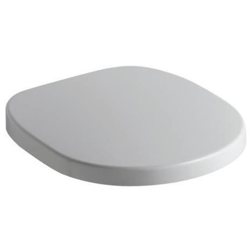 WC prkénko z duroplastu se softclose (pomalé sklápění) v bílé barvě a délkou sedátka 43 cm.