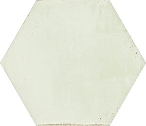 Mrazuvzdorná dlažba v bílé barvě v betonovém designu o rozměru 21x18,2 cm a tloušťce 9,5 mm s matným povrchem. Vhodné do interiéru i exteriéru.