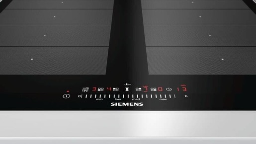 Indukční varná deska Siemens EX675FXC1E černá kombinace nerez