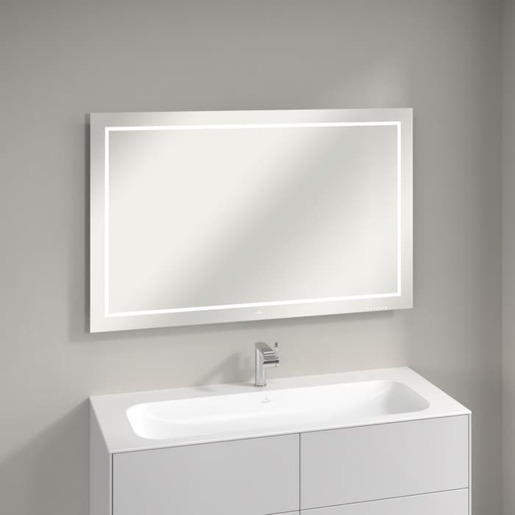 Finion Zrcadlo s osvětlením, 1200 x 750 x 45 mm