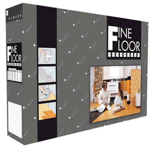 Teplá dlažba Fineza Fine Floor 2,8-4,5 m2 FFC