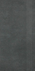 Schodovka Rako Extra černá 30x60 cm mat DCPSE725.1