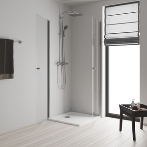 Sprchový systém Grohe Vitalio Start na stěnu s termostatickou baterií chrom 26696000