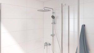 Sprchový systém Grohe Vitalio Start na stěnu bez baterie chrom 26698000
