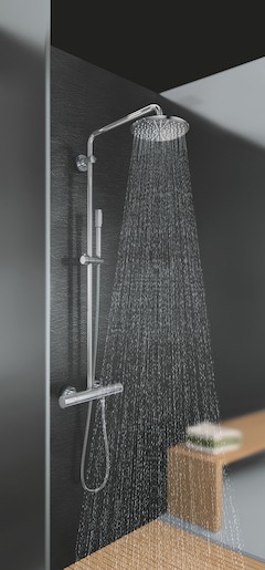 Sprchový systém Grohe Rainshower System s termostatickou baterií chrom 27032001