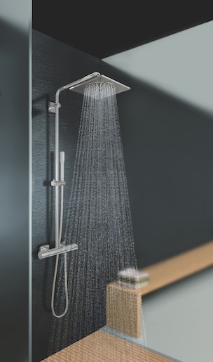 Sprchový systém Grohe Rainshower System s termostatickou baterií chrom 27469000