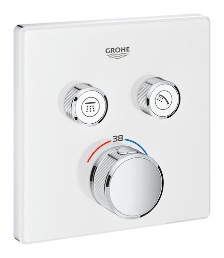 Termostat Grohe Smart Control s termostatickou baterií Moon White, Yang White 29156LS0