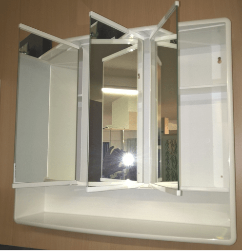 Zrcadlová skříňka Jokey Lymo 58x49 cm plast GALZRCB