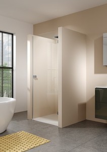 Sprchové dveře 80x200 cm pravá Riho Soft Q101 chrom lesklý GQ0800202