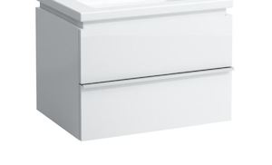 Koupelnová skříňka pod umyvadlo Laufen Case 49x37,5x45,5 cm bílá lesk H4011420754751