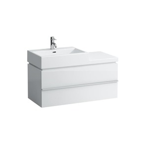 Koupelnová skříňka pod umyvadlo Laufen Case 99x45,7x45,5 cm bílá lesk H4012810754751