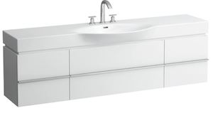 Koupelnová skříňka pod umyvadlo Laufen Case 179x37,5x46,2 cm bílá lesk H4014010754751