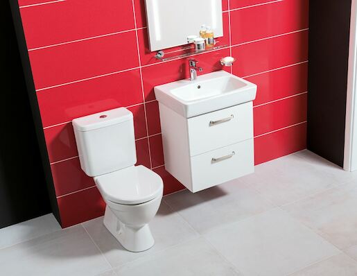 Koupelnová skříňka pod umyvadlo Jika Lyra Plus Viva 44x40,1x55 cm bílá H40J3824023001