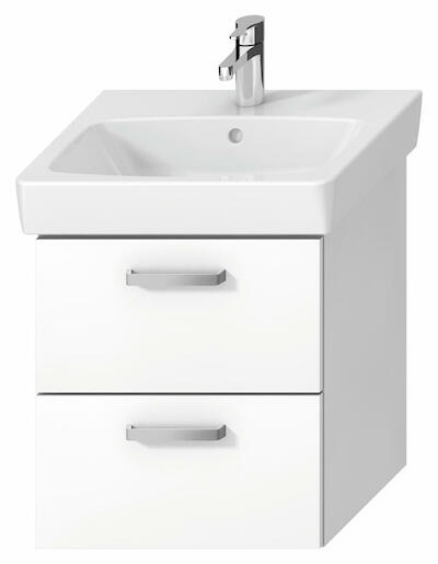 Koupelnová skříňka pod umyvadlo Jika Lyra Plus Viva 49x41,6x55 cm bílá H40J3834023001