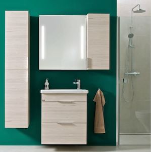 Koupelnová skříňka vysoká Jika Tigo N 32,1x31,9x161,8 cm jasan H43J2122305141