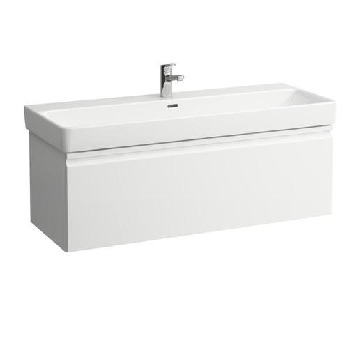 Koupelnová skříňka pod umyvadlo Laufen Pro S 116x39,5x45 cm bílá mat H4835610964631