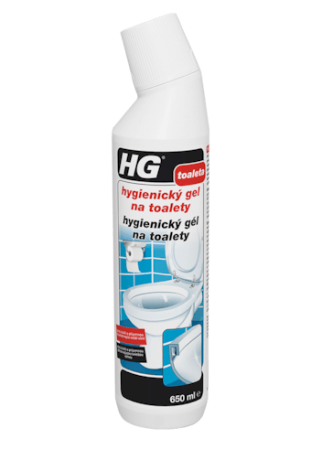 HG Hygienický gel na toalety 650ml HGGT