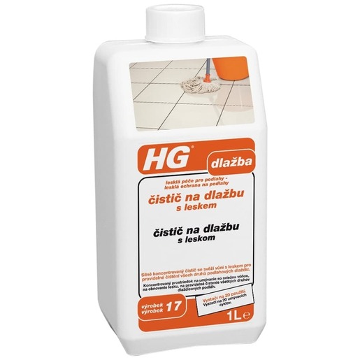 HG čistič na dlažbu s leskem HGLPP