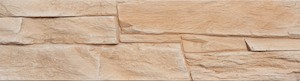Obklad Incana Hudson sabbia 10x37,5 cm reliéfní HUDSONSA