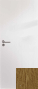 Interiérové dveře Naturel Ibiza pravé 70 cm bílé IBIZAB70P