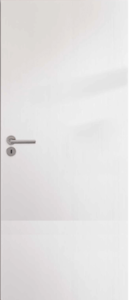 Interiérové dveře Naturel Ibiza levé 80 cm bílé IBIZABF80L