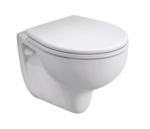 Závěsné WC se zadním odpadem a hlubokým splachováním. Balení je bez prkénka. Objem splachování 3/6 litru. WC je opatřeno speciální povrchovou úpravou s lesklým povrchem.