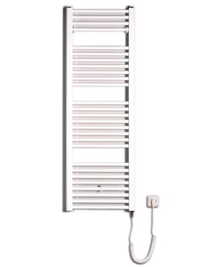 Radiátor elektrický v bílé barvě. Rozměr radiátoru 60x168 cm. Pro vytápění z elektriky. Není třeba nic dokupovat.
