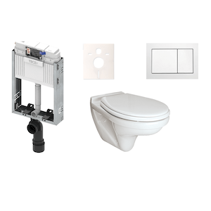 Cenově zvýhodněný závěsný WC set TECE k zazdění + WC S-Line S-line Pro KMPLVIDIMAT
