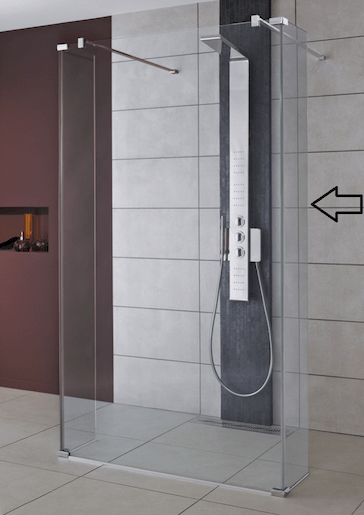 Sprchová zástěna walk-in 30 cm Ideal Standard Wetroom L6228EO
